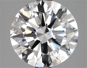Picture of Lab Grown Diamond 2.65 Carats, Round with Excellent Cut, E Color, VS1 Clarity and Certified by GIA