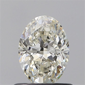 Picture of Natural Diamond 0.60 Carats, Oval with  Cut, I Color, SI1 Clarity and Certified by GIA