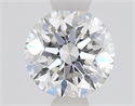 Del inventario de diamantes de laboratorio, 1.03 quilates, Redondo , Color F, claridad VVS2 y certificado IGI