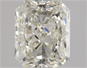 Natural Diamond 1.50 Carats, Radiant with  Cut, J Color, SI1 Clarity and Certified by GIA
