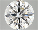 Del inventario de diamantes de laboratorio, 3.68 quilates, Redondo , Color D, claridad VS1 y certificado IGI