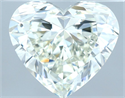 Natural Diamond 1.51 Carats, Heart with  Cut, I Color, VVS1 Clarity and Certified by IGI