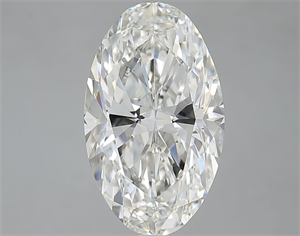 Picture of Natural Diamond 4.01 Carats, Oval with  Cut, H Color, VS1 Clarity and Certified by IGI