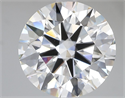 Del inventario de diamantes de laboratorio, 5.07 quilates, Redondo , Color D, claridad VVS1 y certificado IGI