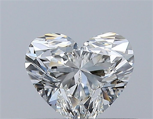 Picture of Natural Diamond 0.41 Carats, Heart with  Cut, G Color, VS2 Clarity and Certified by GIA