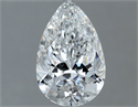 Diamante Natural 1.21 quilates, De pera , Color D, claridad VS2 y certificado GIA
