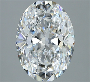 Foto Diamante Natural 2.80 quilates, Ovalado , Color D, claridad VS1 y certificado GIA de