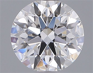 Picture of Lab Grown Diamond 1.03 Carats, Round with Ideal Cut, E Color, VVS2 Clarity and Certified by IGI