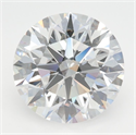 Lab Grown Diamond 2.73 Carats, Round with Excellent Cut, D Color, VVS2 Clarity and Certified by GIA