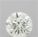 Diamante Natural 0.50 quilates, Redondo , Color J, claridad VS2 y certificado IGI