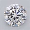 Del inventario de diamantes de laboratorio, 2.05 quilates, Redondo , Color D, claridad VVS2 y certificado IGI