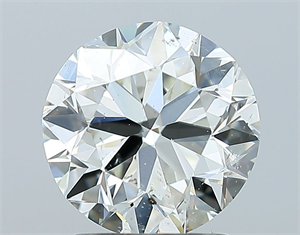 Foto Diamante Natural 2.00 quilates, Redondo , Color J, claridad SI2 y certificado GIA de