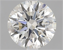 Diamante Natural 0.61 quilates, Redondo , Color I, claridad VVS2 y certificado GIA