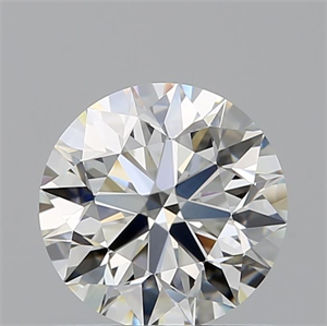 Picture of Natural Diamond 0.91 Carats, Round with Excellent Cut, J Color, VVS1 Clarity and Certified by GIA