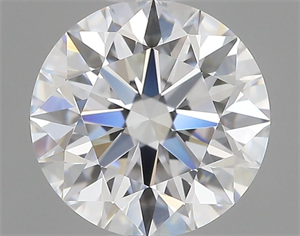 Picture of Lab Grown Diamond 1.08 Carats, Round with Ideal Cut, D Color, VVS2 Clarity and Certified by IGI