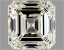 Natural Diamond 1.30 Carats, Asscher with  Cut, L Color, IF Clarity and Certified by GIA