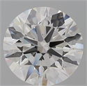 Lab Grown Diamond 4.60 Carats, Round with Ideal Cut, E Color, VVS2 Clarity and Certified by IGI