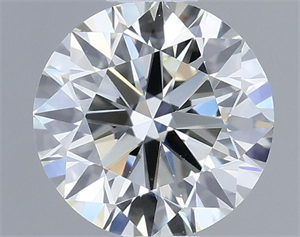 Foto Diamante Natural 0.46 quilates, Redondo , Color I, claridad VS1 y certificado IGI de