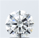 Del inventario de diamantes de laboratorio, 2.01 quilates, Redondo , Color E, claridad VVS2 y certificado IGI