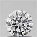 Del inventario de diamantes de laboratorio, 0.72 quilates, Redondo , Color E, claridad VS1 y certificado IGI