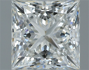 Foto Diamante Natural 1.20 quilates, Princesa , Color H, claridad VS1 y certificado GIA de