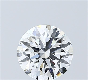 Picture of Lab Grown Diamond 2.00 Carats, Round with Excellent Cut, D Color, VVS2 Clarity and Certified by IGI
