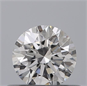 Natural Diamond 0.40 Carats, Round with Excellent Cut, D Color, VVS2 Clarity and Certified by GIA