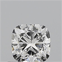 Natural Diamond 0.51 Carats, Cushion with  Cut, F Color, VS1 Clarity and Certified by GIA