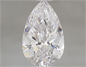 Natural Diamond 0.60 Carats, Pear with  Cut, E Color, VS2 Clarity and Certified by GIA