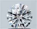 Diamante Natural 0.90 quilates, Redondo , Color G, claridad SI2 y certificado GIA