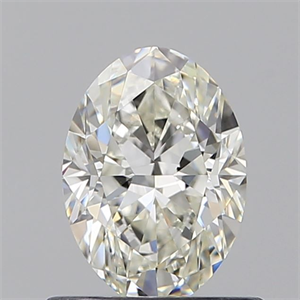 Picture of Natural Diamond 0.71 Carats, Oval with  Cut, I Color, VS2 Clarity and Certified by GIA