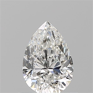 Picture of Natural Diamond 0.69 Carats, Pear with  Cut, F Color, VS2 Clarity and Certified by GIA