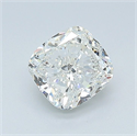 Diamante Natural 1.00 quilates, Del cojín , Color J, claridad SI2 y certificado GIA