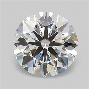 Picture of Lab Grown Diamond 1.03 Carats, Round with Ideal Cut, E Color, VVS2 Clarity and Certified by IGI
