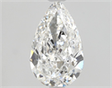 Natural Diamond 0.80 Carats, Pear with  Cut, F Color, VS1 Clarity and Certified by GIA