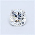 Natural Diamond 0.51 Carats, Cushion with  Cut, G Color, SI2 Clarity and Certified by GIA