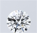 Lab Grown Diamond 1.04 Carats, Round with Ideal Cut, E Color, VVS2 Clarity and Certified by IGI