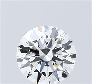 Picture of Lab Grown Diamond 1.04 Carats, Round with Ideal Cut, E Color, VVS2 Clarity and Certified by IGI