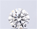 Lab Grown Diamond 1.01 Carats, Round with Excellent Cut, F Color, VS1 Clarity and Certified by IGI