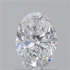 Picture of Natural Diamond 0.90 Carats, Oval with  Cut, D Color, VS2 Clarity and Certified by GIA