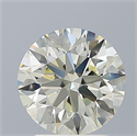 Diamante Natural 2.01 quilates, Redondo , Color N, claridad VVS1 y certificado GIA