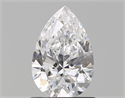 Natural Diamond 1.01 Carats, Pear with  Cut, D Color, SI1 Clarity and Certified by GIA