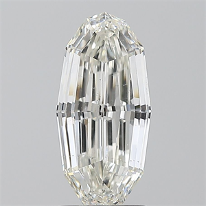 Foto Diamante Natural 2.01 quilates, Ovalado , Color I, claridad SI2 y certificado GIA de