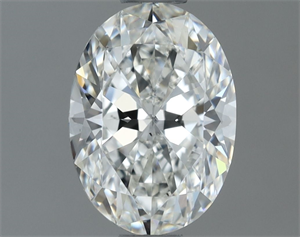 Picture of Natural Diamond 0.80 Carats, Oval with  Cut, H Color, VS2 Clarity and Certified by GIA