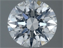 Diamante Natural 0.61 quilates, Redondo , Color E, claridad SI1 y certificado GIA