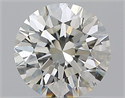 Diamante Natural 1.51 quilates, Redondo , Color I, claridad VS2 y certificado GIA