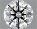 Diamante Natural 0.42 quilates, Redondo , Color E, claridad VVS2 y certificado GIA
