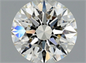 Diamante Natural 0.75 quilates, Redondo , Color J, claridad VVS1 y certificado GIA