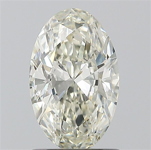 Picture of Natural Diamond 1.03 Carats, Oval with  Cut, I Color, VS2 Clarity and Certified by IGI