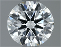 Diamante Natural 0.80 quilates, Redondo , Color F, claridad VVS2 y certificado IGI